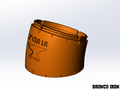 Exhaust Header Modeling Block Long Radius 22.5deg