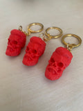 Bearded Skull Key Ring