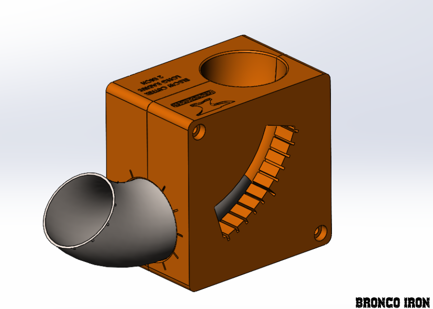 Long Radius Jig Cut Block