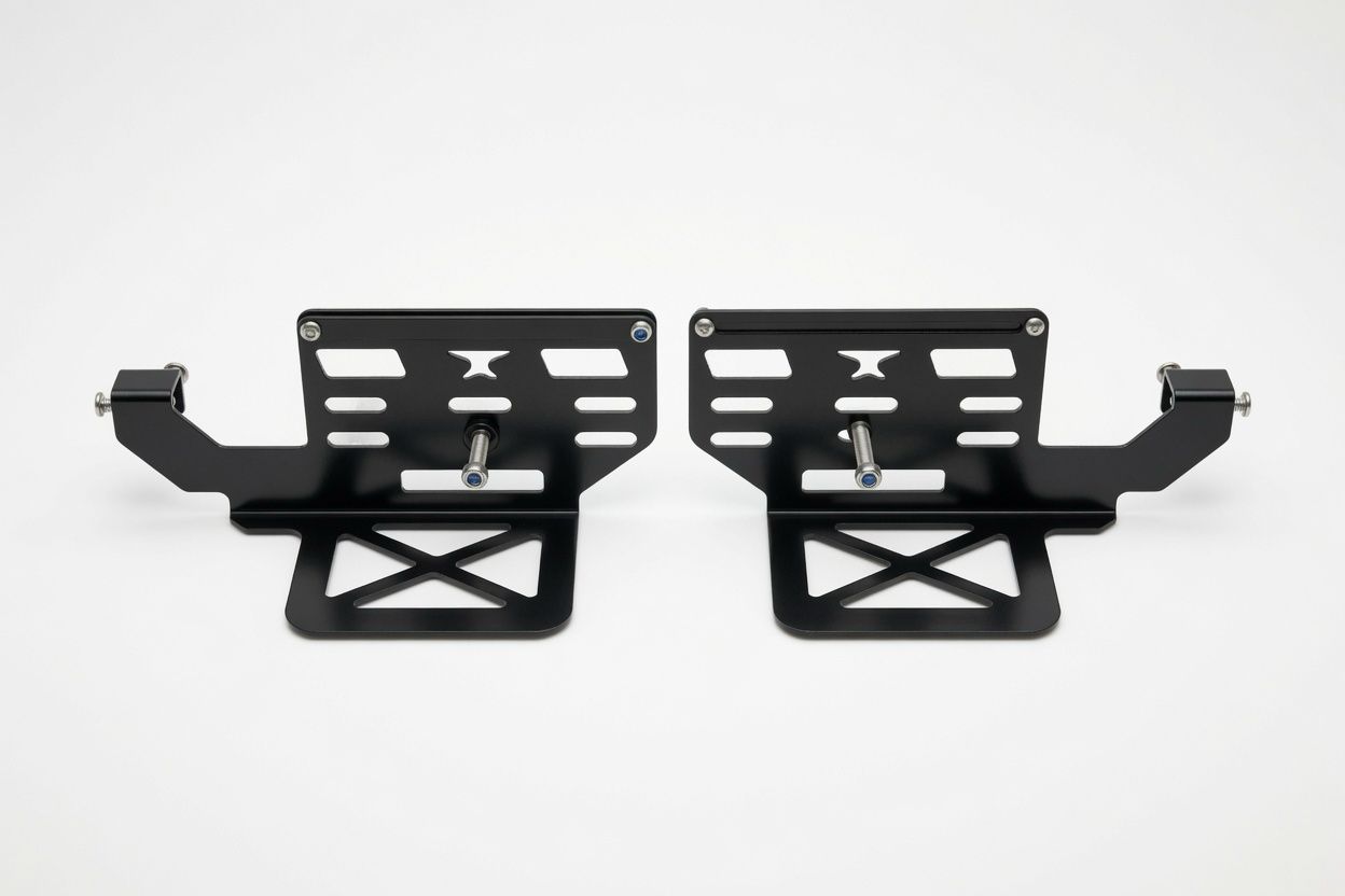 Hard Mount Brackets for Sportster Saddlebags
